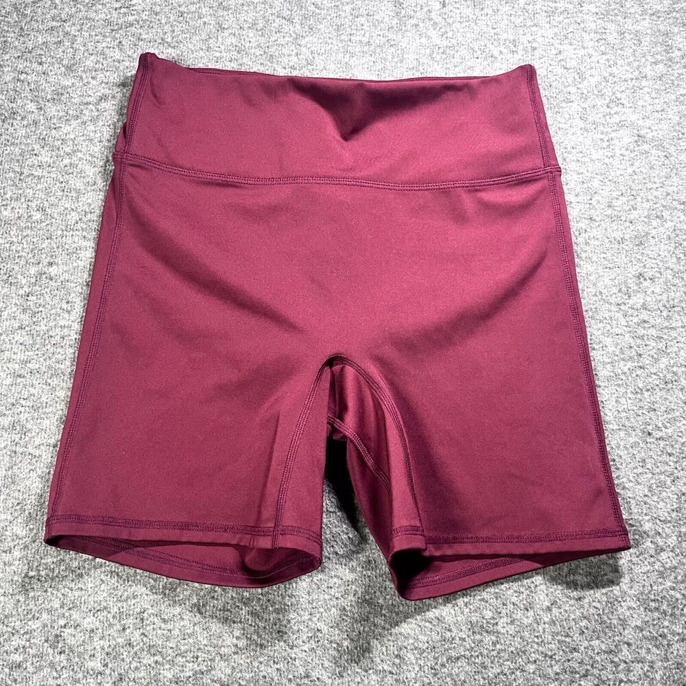 Fabletics Womens  Anywhere Motion 365 High-Waisted 6'' Short Merlot 26" Waist